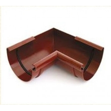 Угол внутренний 90* BRYZA D125 коричневый-0