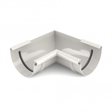 Угол наружный 90* BRYZA D125 белый-0