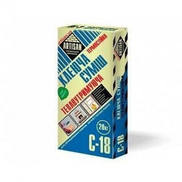 Артисан С-18 Клей для плитки жаростойкий 20 кг-0