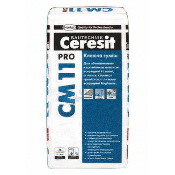 Клей для плитки Ceresit СМ 11 27 кг Клей для плитки Ceresit СМ 11 27 кг-0