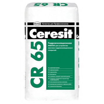 Смесь гідроізоляційна Ceresit CR-65 25 кг Смесь гідроізоляційна Ceresit CR-65 25 кг-0