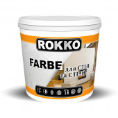 Краска ROKKO 10л водоэмульсионная для стен и потолков