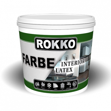Краска ROKKO 10л водоэмульсионная латексная-0