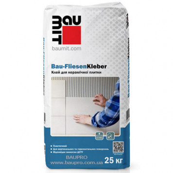 Клей для плитки BAUMIT Bau-FliesenKleber 25 кг Клей для плитки BAUMIT Bau-FliesenKleber 25 кг-0